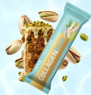 БОКС батончиків з пептидами колагену фісташка