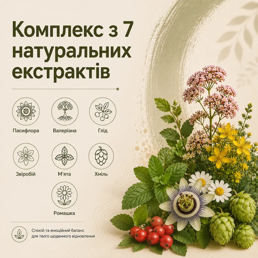 стреслес формула комплекс з 7 натуральних екстрактів